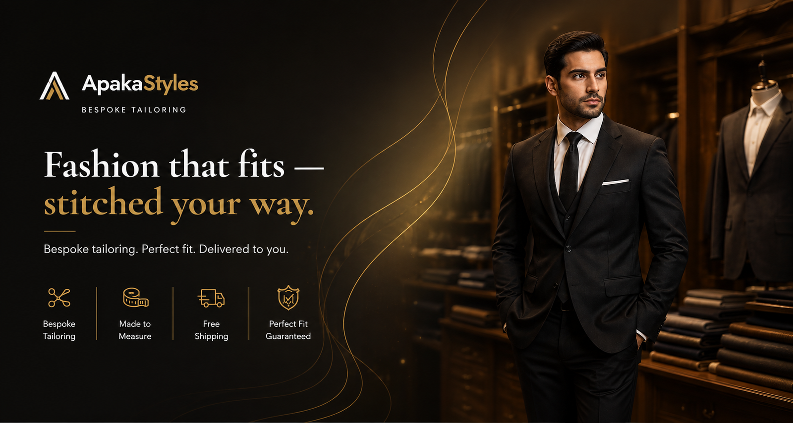 Dress the occasion in bespoke
